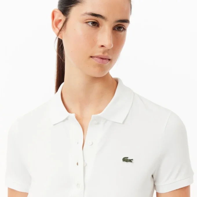 Damen-Poloshirt L.12.D aus Stretch-Baumwolle in Slim Fit Damen-Poloshirt L.12.D aus Stretch-Baumwolle in Slim Fit