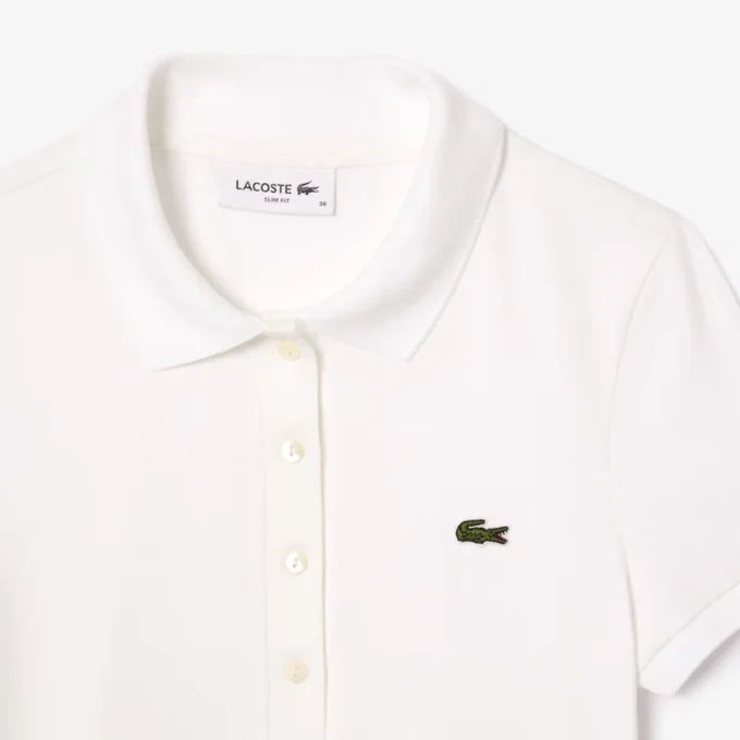 Damen-Poloshirt L.12.D aus Stretch-Baumwolle in Slim Fit Damen-Poloshirt L.12.D aus Stretch-Baumwolle in Slim Fit