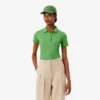 Damen-Poloshirt L.12.D Slim Fit aus gerippter Baumwolle Damen-Poloshirt L.12.D Slim Fit aus gerippter Baumwolle