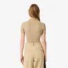 Damen-Poloshirt L.12.D Slim Fit aus gerippter Baumwolle Damen-Poloshirt L.12.D Slim Fit aus gerippter Baumwolle