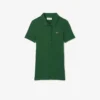 Damen-Poloshirt L.12.D Slim Fit aus gerippter Baumwolle Damen-Poloshirt L.12.D Slim Fit aus gerippter Baumwolle