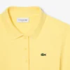 Damen-Poloshirt L.12.D Slim Fit aus gerippter Baumwolle
