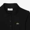 Damen-Poloshirt L.12.D Slim Fit aus gerippter Baumwolle Damen-Poloshirt L.12.D Slim Fit aus gerippter Baumwolle