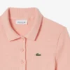 Damen-Poloshirt L.12.D Slim Fit aus gerippter Baumwolle Damen-Poloshirt L.12.D Slim Fit aus gerippter Baumwolle