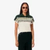 Damen-Poloshirt „Made in France“ in Slim Fit mit Streifen Damen-Poloshirt „Made in France“ in Slim Fit mit Streifen