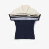 Damen-Poloshirt „Made in France“ in Slim Fit mit Streifen Damen-Poloshirt „Made in France“ in Slim Fit mit Streifen