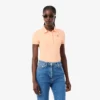 Damen-Poloshirt mit schmaler Passform und Zierdetails L.12.D Damen-Poloshirt mit schmaler Passform und Zierdetails L.12.D