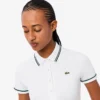 Damen-Poloshirt mit schmaler Passform und Zierdetails L.12.D Damen-Poloshirt mit schmaler Passform und Zierdetails L.12.D