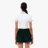 Damen-Poloshirt mit schmaler Passform und Zierdetails L.12.D Damen-Poloshirt mit schmaler Passform und Zierdetails L.12.D