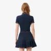 Damen-Poloshirt mit schmaler Passform und Zierdetails L.12.D Damen-Poloshirt mit schmaler Passform und Zierdetails L.12.D