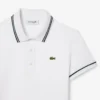 Damen-Poloshirt mit schmaler Passform und Zierdetails L.12.D Damen-Poloshirt mit schmaler Passform und Zierdetails L.12.D