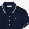 Damen-Poloshirt mit schmaler Passform und Zierdetails L.12.D Damen-Poloshirt mit schmaler Passform und Zierdetails L.12.D