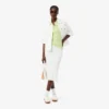Damen-Poloshirt „Slim Fit Pointelle“ mit L.12.D-Logo Damen-Poloshirt „Slim Fit Pointelle“ mit L.12.D-Logo
