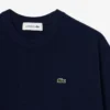 Damen-Pullover aus Baumwolle mit Rundhalsausschnitt und lockerer Passform Damen-Pullover aus Baumwolle mit Rundhalsausschnitt und lockerer Passform