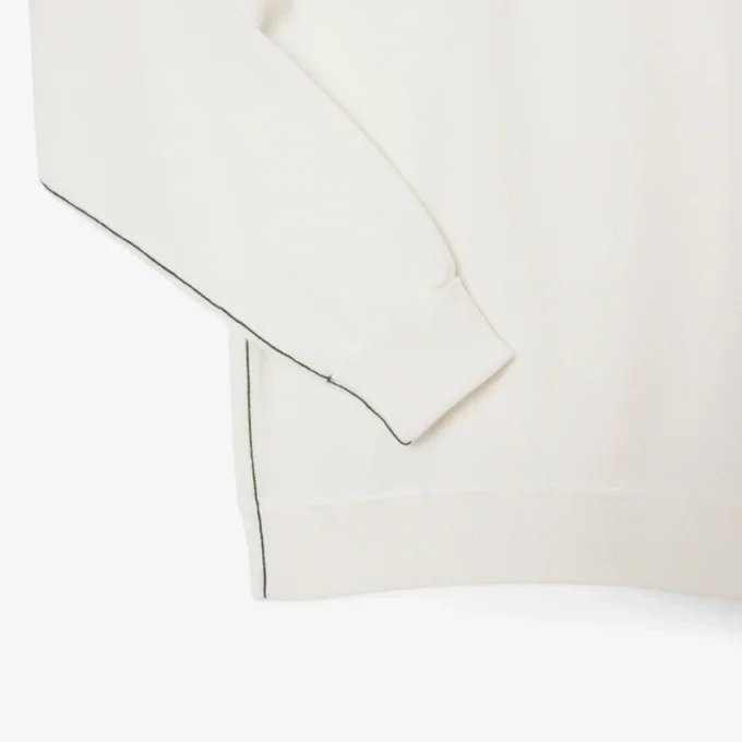 Damen-Pullover aus Baumwolle mit Rundhalsausschnitt und lockerer Passform Damen-Pullover aus Baumwolle mit Rundhalsausschnitt und lockerer Passform