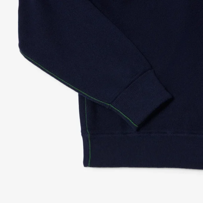 Damen-Pullover aus Baumwolle mit Rundhalsausschnitt und lockerer Passform Damen-Pullover aus Baumwolle mit Rundhalsausschnitt und lockerer Passform