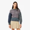 Damen-Pullover aus Woll-Blend mit Rollkragen und Zopfmuster Damen-Pullover aus Woll-Blend mit Rollkragen und Zopfmuster