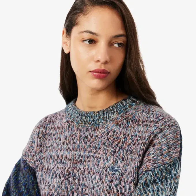 Damen-Pullover aus Woll-Blend mit Rollkragen und Zopfmuster Damen-Pullover aus Woll-Blend mit Rollkragen und Zopfmuster