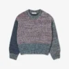 Damen-Pullover aus Woll-Blend mit Rollkragen und Zopfmuster Damen-Pullover aus Woll-Blend mit Rollkragen und Zopfmuster