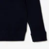 Damen-Pullover aus Wolle mit hohem Kragen und lockerer Passform Damen-Pullover aus Wolle mit hohem Kragen und lockerer Passform