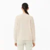 Damen-Pullover aus Wolle mit Moosmaschenmuster in Relaxed Fit Damen-Pullover aus Wolle mit Moosmaschenmuster in Relaxed Fit