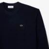 Damen-Pullover aus Wolle mit Moosmuster in lockerer Passform Damen-Pullover aus Wolle mit Moosmuster in lockerer Passform