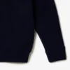 Damen-Pullover aus Wolle mit Moosmuster in lockerer Passform Damen-Pullover aus Wolle mit Moosmuster in lockerer Passform