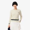 Damen-Pullover aus Wolle mit Zopfmuster Damen-Pullover aus Wolle mit Zopfmuster