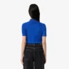Damen-Pullover mit geripptem Strick und Poloshirt-Kragen Damen-Pullover mit geripptem Strick und Poloshirt-Kragen
