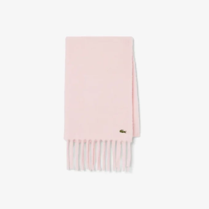 Damen-Schal aus Alpaka-Blend mit Fransen Damen-Schal aus Alpaka-Blend mit Fransen