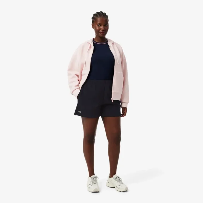 Damen-Shorts aus Double-Face-Piqué Damen-Shorts aus Double-Face-Piqué