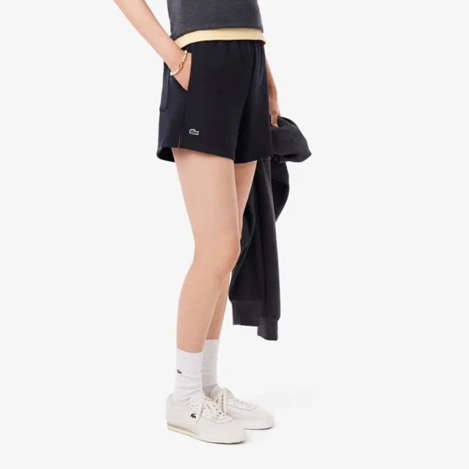 Damen-Shorts aus Double-Face-Piqué Damen-Shorts aus Double-Face-Piqué