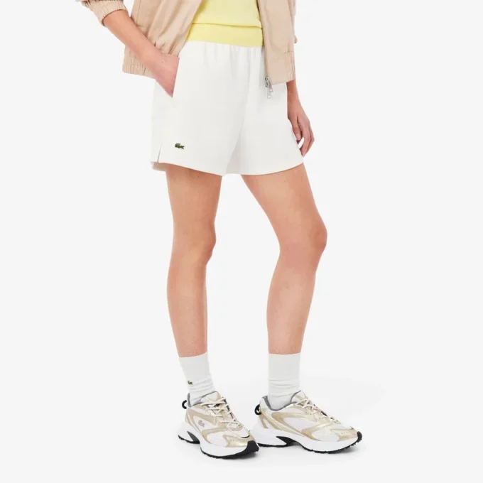 Damen-Shorts aus Double-Face-Piqué Damen-Shorts aus Double-Face-Piqué