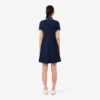 Damen-Skaterkleid mit Stretch-Poloshirt-Kragen Damen-Skaterkleid mit Stretch-Poloshirt-Kragen