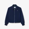 Damen-Stretchjacke mit doppeltem Kragen Damen-Stretchjacke mit doppeltem Kragen