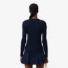 Damen-Strickjacke aus Merinowolle mit Rippstrick