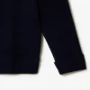 Damen-Strickjacke aus Wolle mit V-Ausschnitt und lockerer Passform Damen-Strickjacke aus Wolle mit V-Ausschnitt und lockerer Passform