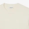 Damen-Sweatshirt aus Baumwolle mit geprägtem Logo Damen-Sweatshirt aus Baumwolle mit geprägtem Logo