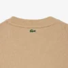 Damen-Sweatshirt aus Baumwolle mit geprägtem Logo Damen-Sweatshirt aus Baumwolle mit geprägtem Logo