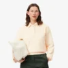 Damen-Sweatshirt mit Poloshirt-Kragen Damen-Sweatshirt mit Poloshirt-Kragen
