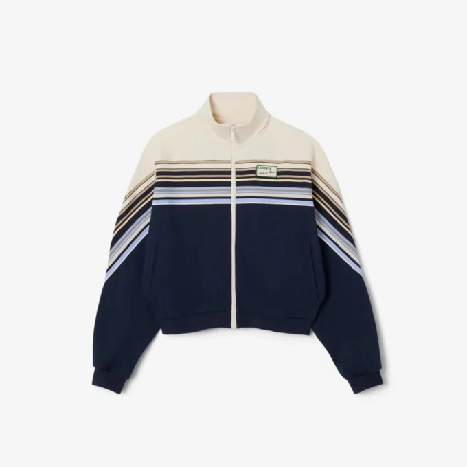 Damen-Sweatshirt mit Reißverschluss, hergestellt in Frankreich Damen-Sweatshirt mit Reißverschluss, hergestellt in Frankreich