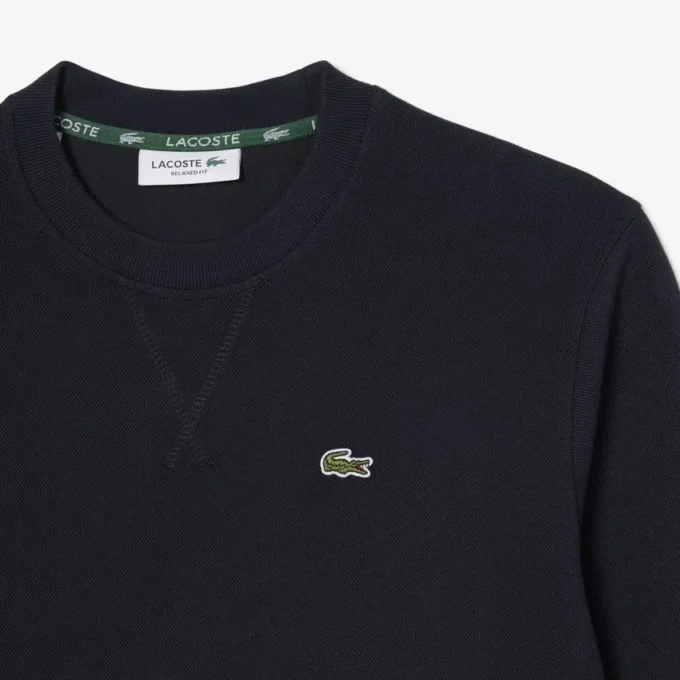 Damen-Sweatshirt mit Rundhalsausschnitt und lockerer Passform Damen-Sweatshirt mit Rundhalsausschnitt und lockerer Passform