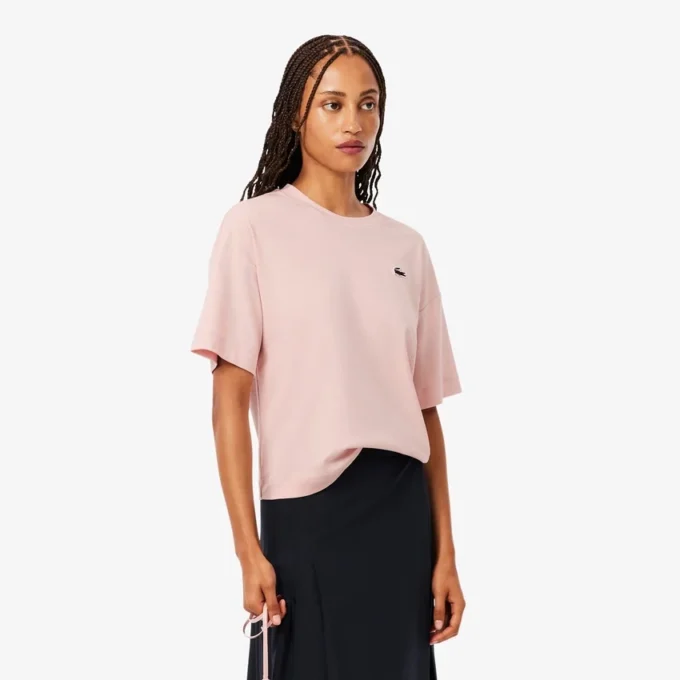 Damen-T-Shirt „Landscape Crocodile“ in lockerer Passform Damen-T-Shirt „Landscape Crocodile“ in lockerer Passform