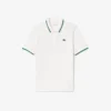 Damen-Tennis-Poloshirt mit UV-Schutz und gestreiftem Kragen Damen-Tennis-Poloshirt mit UV-Schutz und gestreiftem Kragen