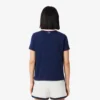 Damen-Tennis-Shorts aus Stretch-Piqué im Heritage-Stil Damen-Tennis-Shorts aus Stretch-Piqué im Heritage-Stil