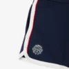 Damen-Tennis-Shorts aus Stretch-Piqué im Heritage-Stil Damen-Tennis-Shorts aus Stretch-Piqué im Heritage-Stil