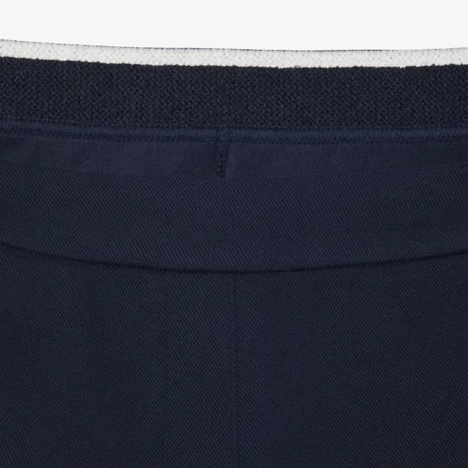 Damen-Tennis-Shorts aus Stretch-Piqué im Heritage-Stil Damen-Tennis-Shorts aus Stretch-Piqué im Heritage-Stil