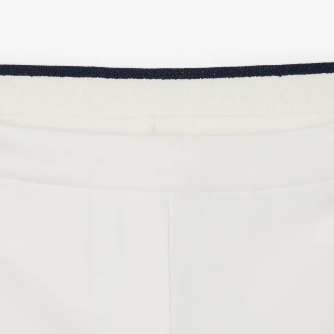 Damen-Tennis-Shorts aus Stretch-Piqué im Heritage-Stil Damen-Tennis-Shorts aus Stretch-Piqué im Heritage-Stil
