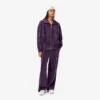 Damen-Velours-Jogginghose mit Zierakzenten Damen-Velours-Jogginghose mit Zierakzenten