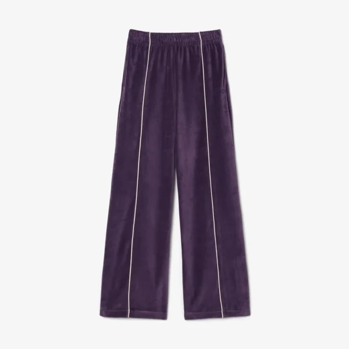 Damen-Velours-Jogginghose mit Zierakzenten Damen-Velours-Jogginghose mit Zierakzenten